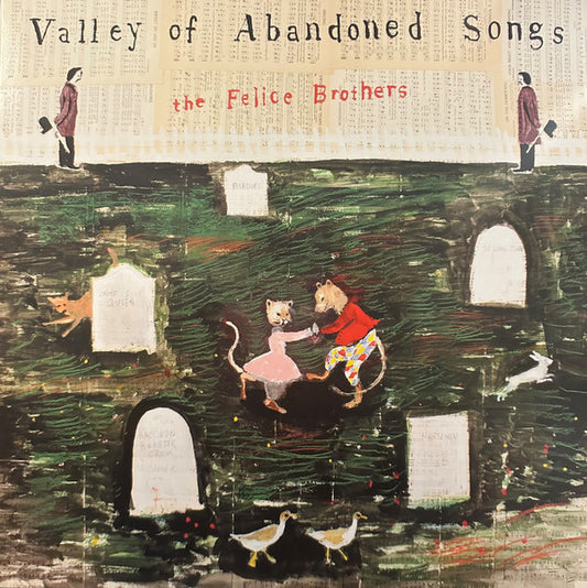 FELICE BROTHERS - VALLEY OF ABANDONED SONGS : BURGUNDY - LP