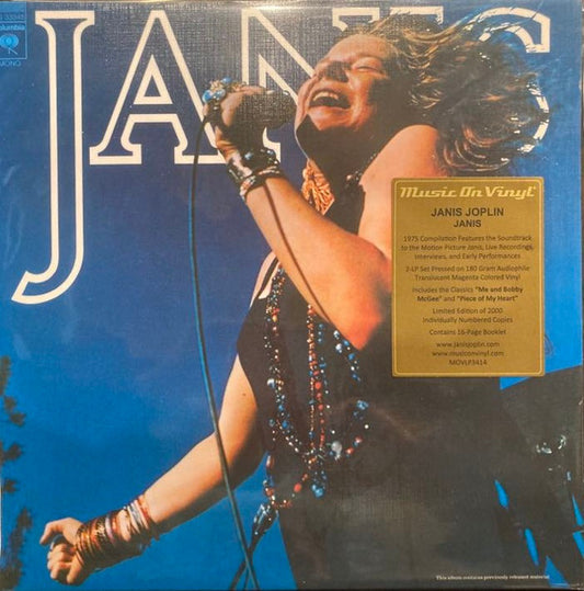 JOPLIN, JANIS - JANIS (1975) : MAGNETA 2LP (180-GRAM) - LP