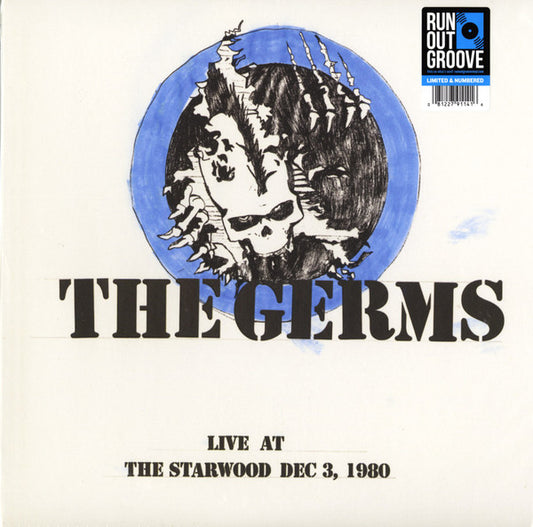 GERMS - LIVE AT THE STARWOOD 3 DEC 1980 (2LP) - LP