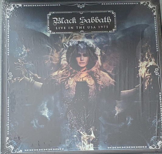 BLACK SABBATH - LIVE IN THE USA 1975: 2LP CLEAR - LP