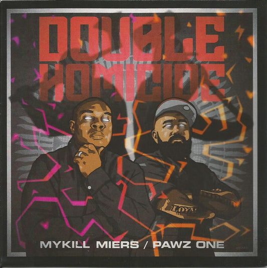 MYKILL MIERS & PAWZ ONE - DOUBLE HOMOCIDE - LP
