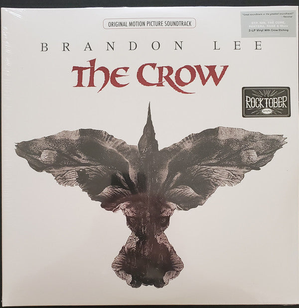 CROW (1994) - SOUNDTRACK (SONGS): 2LP SET W/ETCHING - LP