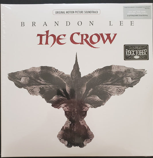 CROW (1994) - SOUNDTRACK (SONGS): 2LP SET W/ETCHING - LP