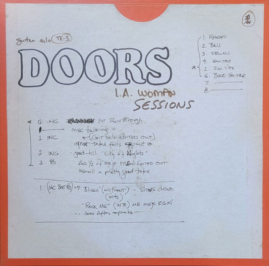 DOORS - LA WOMAN SESSIONS : 4LP + 7" SET - LP