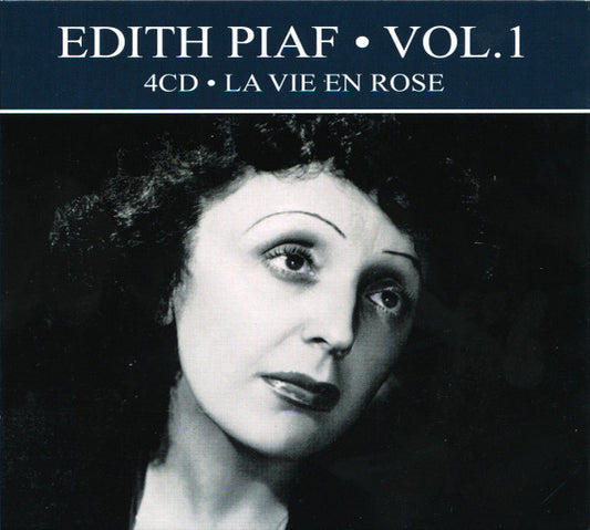 PIAF, EDITH - LA VIE EN ROSE : 4CD SET - CD