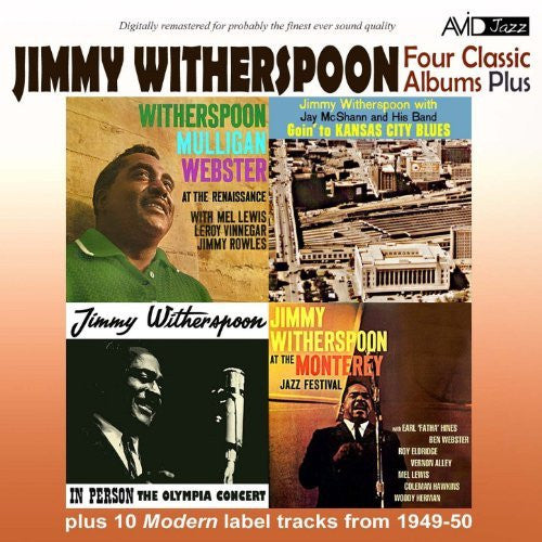 WITHERSPOON, JIMMY - 4 CLASSIC ALBUMS PLUS : 2CD SET - CD