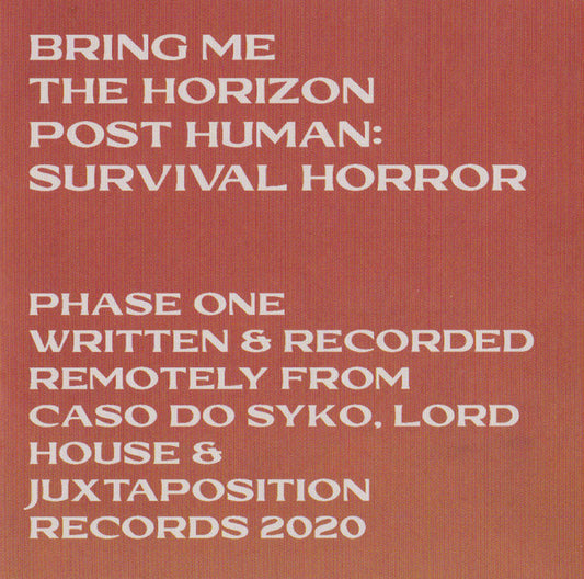 BRING ME THE HORIZON - POST HUMAN : SURVIVAL HORROR - CD