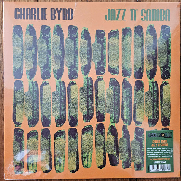 BYRD, CHARLIE - JAZZ 'N' SAMBA : GREEN VINYL - LP