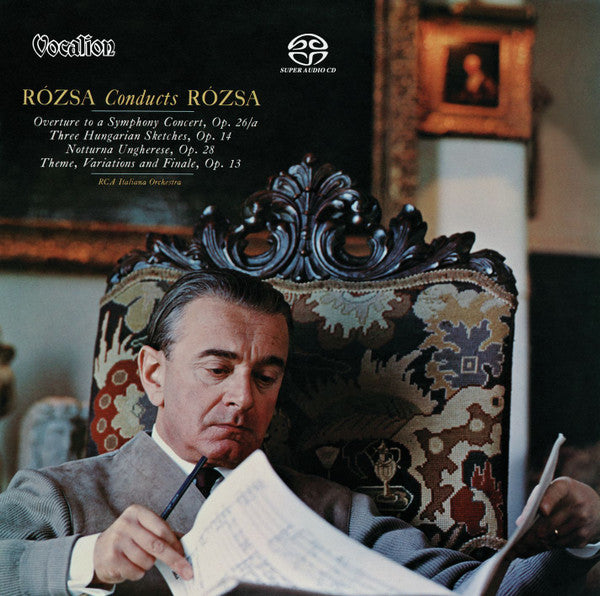 ROZSA, MIKLOS - ROZSA CONDUCTS ROZSA : CD/SACD HYBRID - SCD