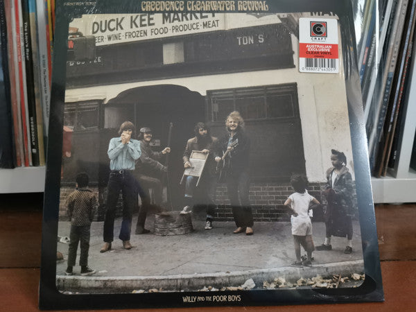 CREEDENCE CLEARWATER REVIVAL - WILLY & THE POOR BOYS : CRYSTAL CLEAR - LP