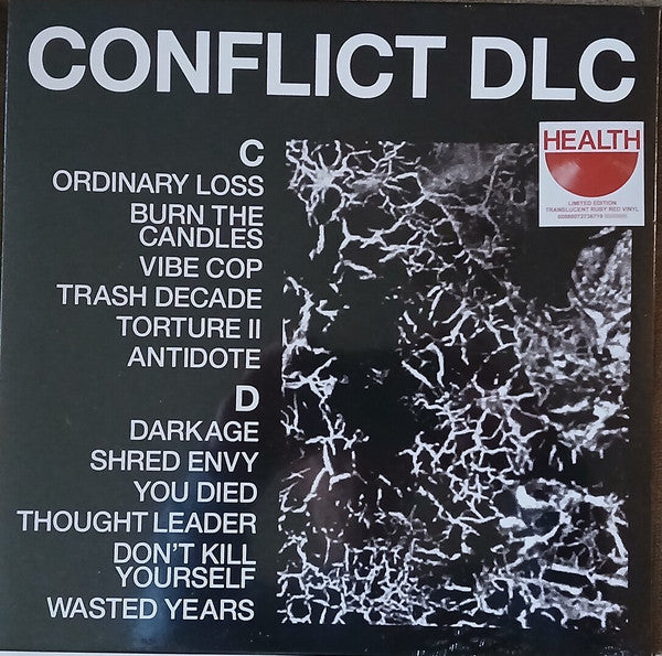 HEALTH - CONFLICT DLC : TRANSLUCENT RUBY VINYL - LP