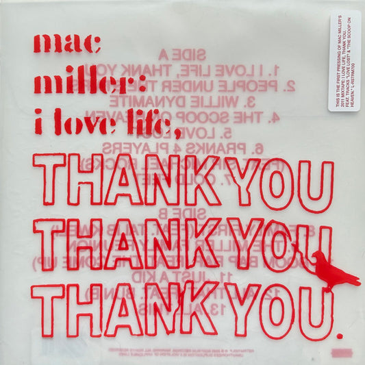MILLER, MAC - I LOVE LIFE, THANK YOU: CLEAR VINYL - LP