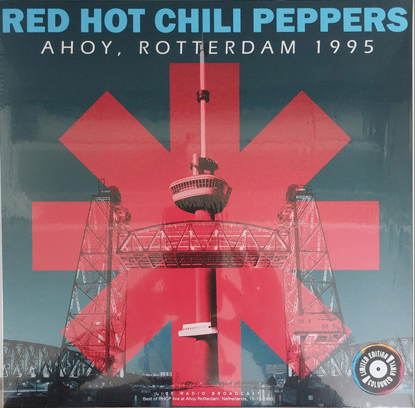 RED HOT CHILI PEPPERS - AHOY ROTTERDAM 1995 : TRANSPARENT RED - LP
