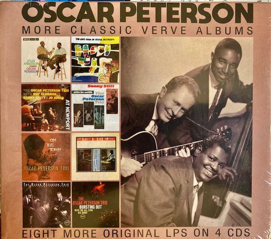 PETERSON, OSCAR - MORE CLASSIC VERVE ALBUMS: 4CD SET - CD