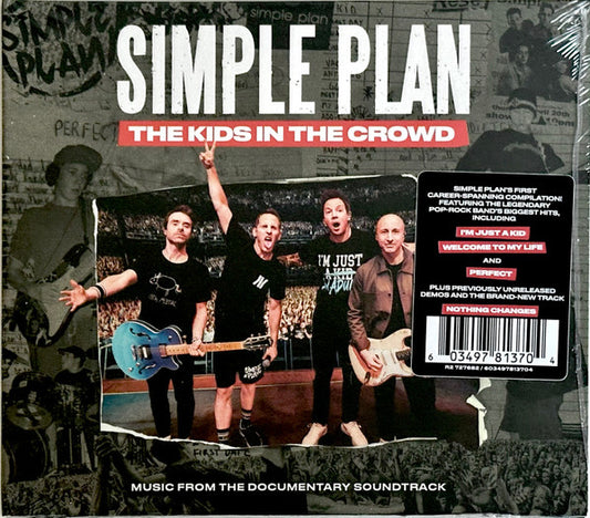 SIMPLE PLAN - KIDS IN THE CROWD : SOUNDTRACK - CD