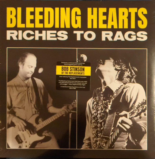 BLEEDING HEARTS - RICHES TO RAGS: RED VINYL - LP