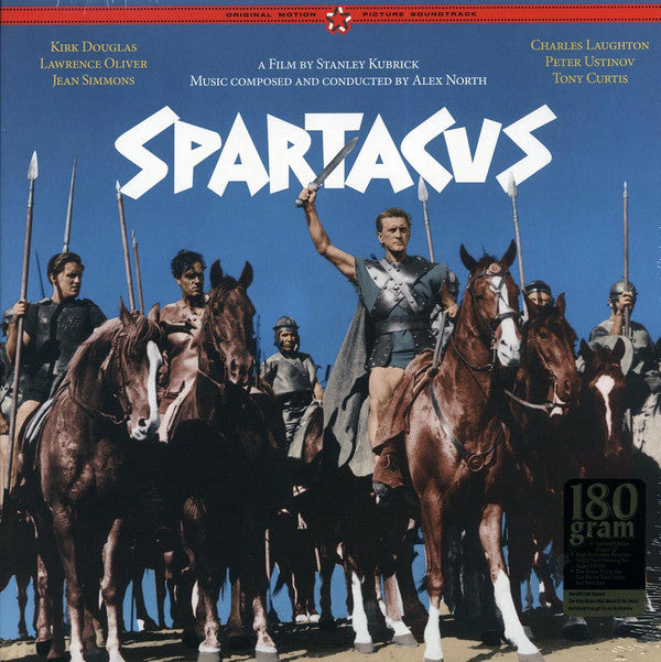 SPARTACUS (1961) - SOUNDTRACK : 180 GRAM - LP