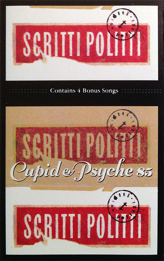 SCRITTI POLITTI - CUPID & PSYCHE 85 (CASSETTE) - CS
