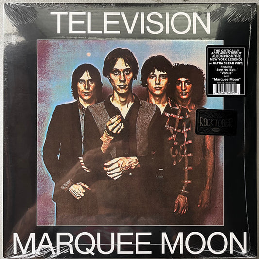 TELEVISION - MARQUEE MOON : ULTRA CLEAR VINYL (2023) - LP