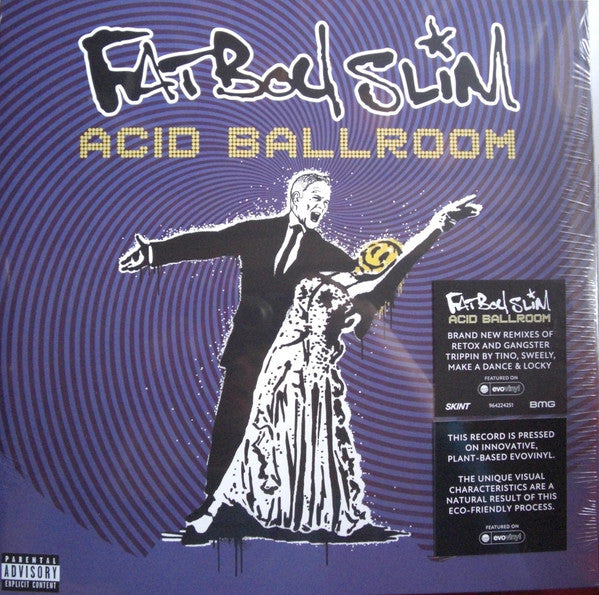 FATBOY SLIM - ACID BALLROOM : GREY & SILVER SWIRL - 12