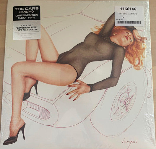 CARS - CANDY-O : CLEAR VINYL - LP