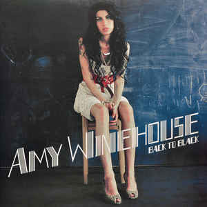 WINEHOUSE, AMY - BACK TO BLACK : UK CHAIR SLEEVE - LP