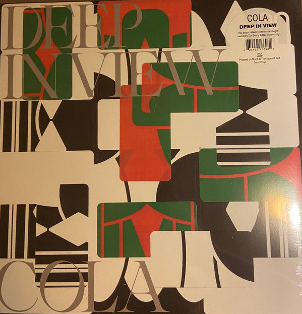 COLA - DEEP IN VIEW : BLACK/RED VINYL - LP