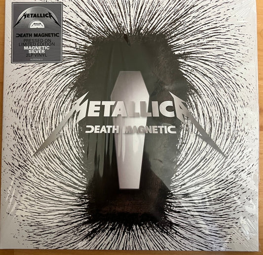 METALLICA - DEATH MAGNETIC : MAGNETIC SILVER 2LP SET - LP