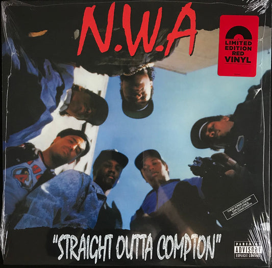 NWA - STRAIGHT OUTTA COMPTON : RED VINYL - LP