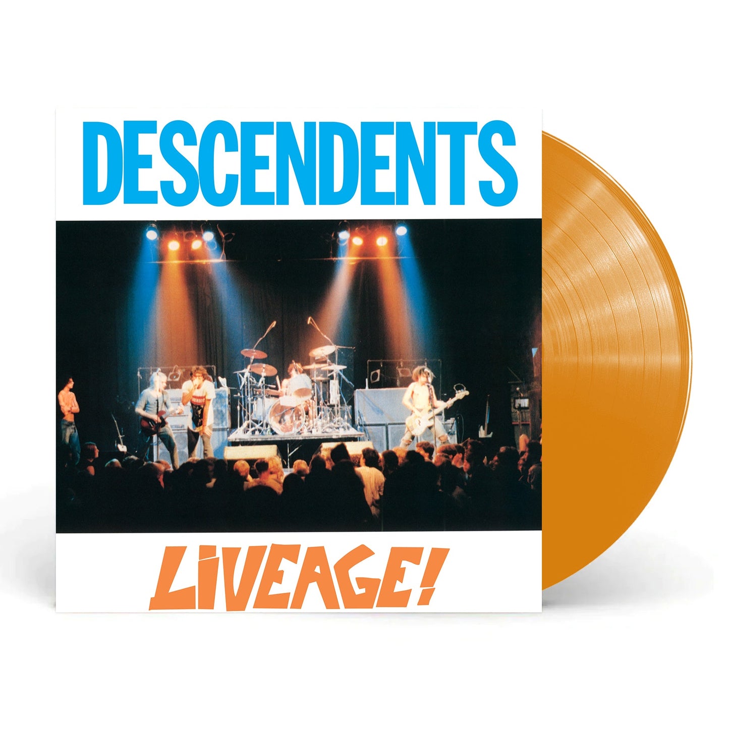 DESCENDENTS - LIVEAGE! :TRANSLUCENT ORANGE VINYL - LP