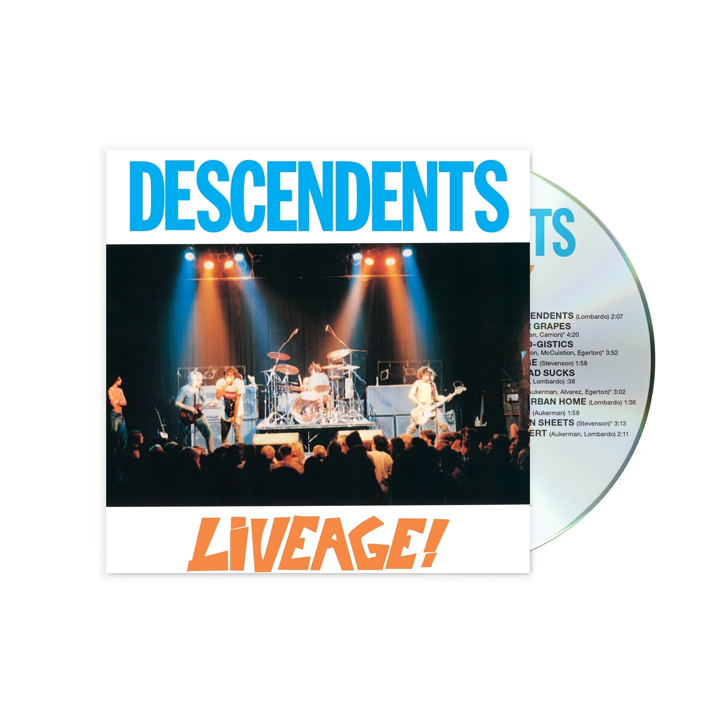 DESCENDENTS - LIVEAGE! : 2026 REISSUE - CD