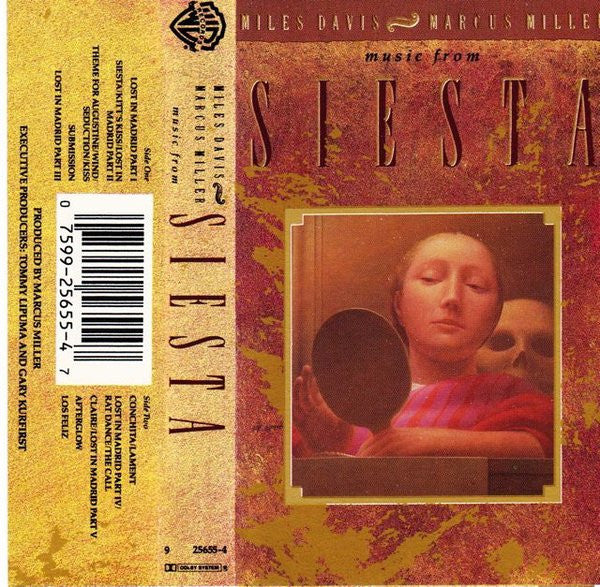 DAVIS, MILES - SIESTA (CASSETTE) - CS