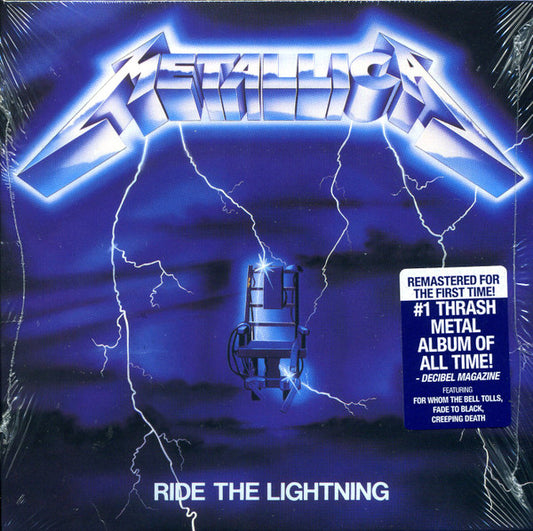 METALLICA - RIDE THE LIGHTNING : REMASTERED - CD