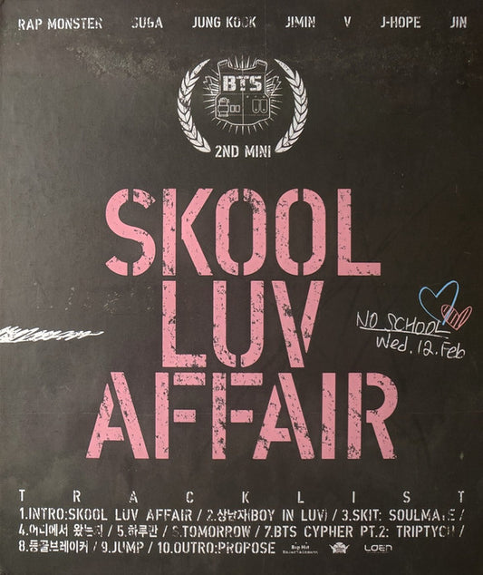 BTS - SKOOL LUV AFFAIR : WITH BOOK & MORE - CD