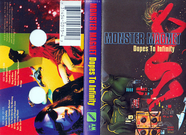 MONSTER MAGNET - DOPES TO INFINITY (CASSETTE) - CS