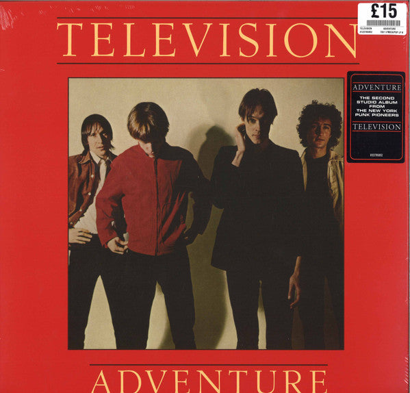 TELEVISION - ADVENTURE : BLACK VINYL - LP