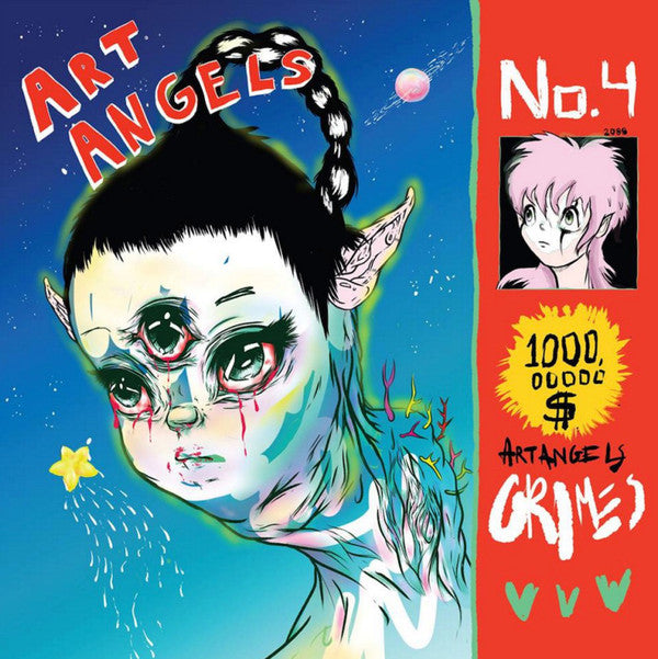 GRIMES - ART ANGELS : WITH DOWNLOAD + ART PRINTS - LP