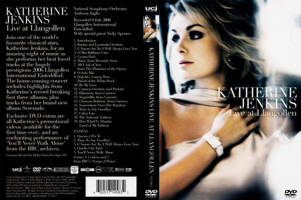 JENKINS, KATHERINE - LIVE LLANGOLLEN - DVD