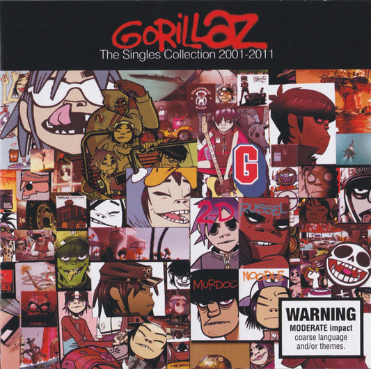 GORILLAZ - SINGLES COLLECTION : 2001 - 2011 - CD