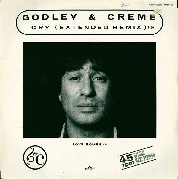 GODLEY & CREME - CRY (GERMAN 12") - 12