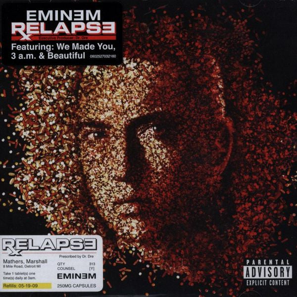 EMINEM - RELAPSE - CD