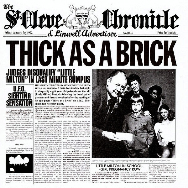 JETHRO TULL - THICK AS A BRICK : STEVEN WILSON MIX - CD