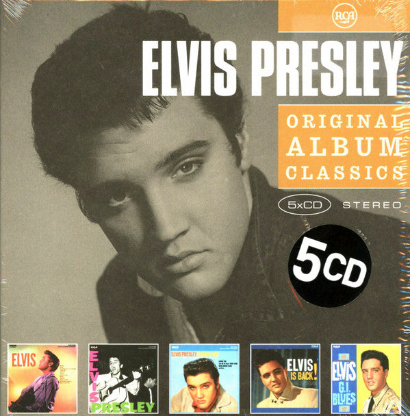PRESLEY, ELVIS - ORIGINAL ALBUM CLASSICS : ONE (5CD SET) - CD