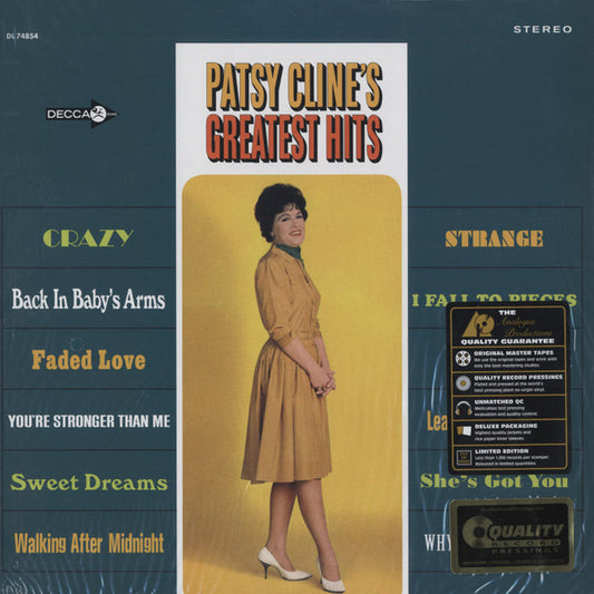 CLINE, PATSY - GREATEST HITS (AP PRESSING) - LP