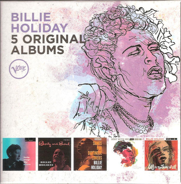HOLIDAY, BILLIE - 5 ORIGINAL ALBUMS : 5CD SET - CD
