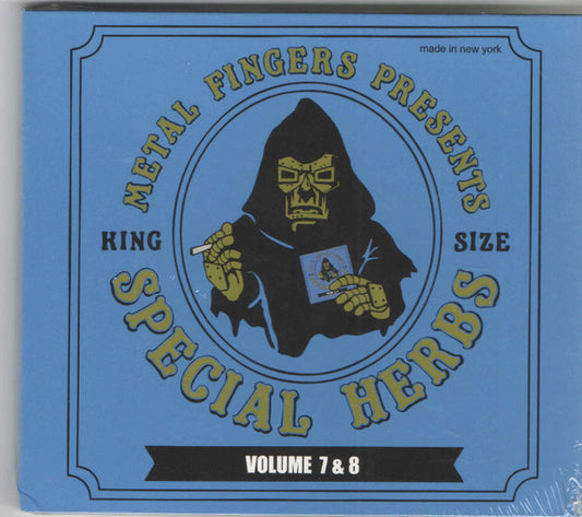 MF DOOM - SPECIAL HERBS 7 & 8 (INSTRUMENTAL) - CD