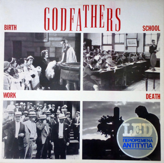 GODFATHERS - BIRTH, SCHOOL, WORK, DEATH (UK PRESS) - LP