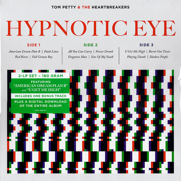 PETTY, TOM & THE HEARTBREAKERS - HYPNOTIC EYE : DELUXE 2LP WITH BONUS CUT - LP