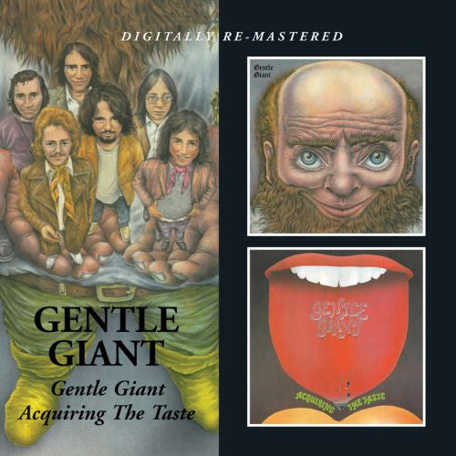 GENTLE GIANT - GENTLE GIANT / ACQUIRING THE TASTE - CD