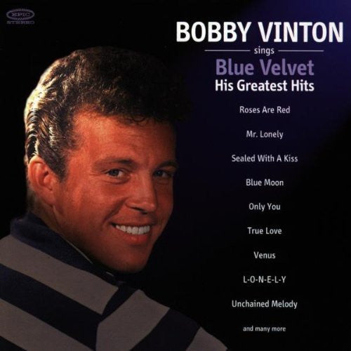 VINTON, BOBBY - SINGS BLUE VELVET : HIS GREATEST HITS - CD